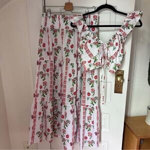 Hill House Alexa Set L Skirt, M Top